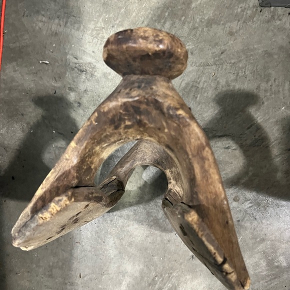 Antique Mexican Wooden Saddle Tree.19th Century, Primitive, Handmade - Picture 6 of 11